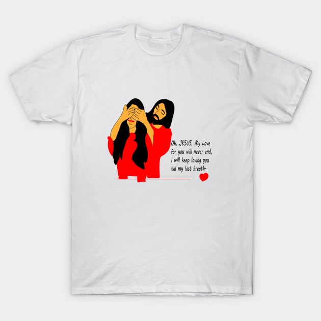 JESUS T-Shirt by FlorenceFashionstyle